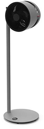 BONECO Ventilator F235 I Standventilator I höhenverstellbar bis 121cm I 32 Leistungsstufen I App-Steuerung I Neigungswinkel verstellbar (grau)