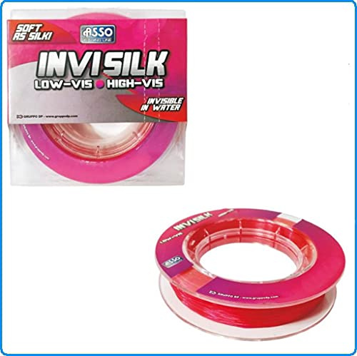 Invisilk Pink 600 m 0,40 mm 16,5 kg Angelschnur Surfcasting Carpfishen