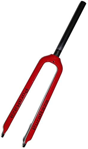 STRTG Vollcarbon MTB Vorderradgabel 1-1/8 26/27,5/29 Zoll Ultraleicht Mountainbike Gabel Disc/V Brake C,26inch