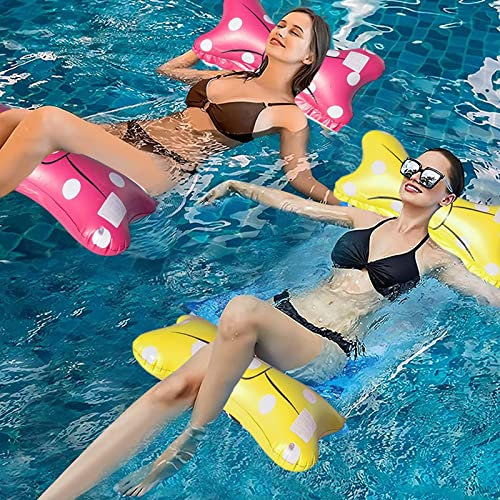 2PCS Colchoneta Piscina Adultos, Flotador Piscina, Colchoneta Piscina, Hinchables para Piscina, Flotadores Piscina, Flotador, Hamaca Piscina, Flotadores, Accesorios Piscina, Flotadores Piscina Adultos