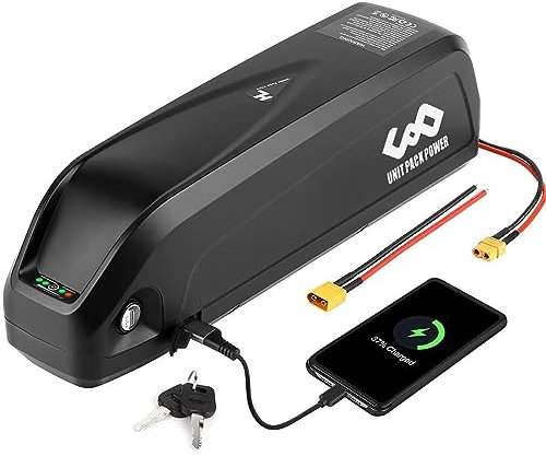 (UK Warehouse) 48V Ebike Battery 15AH 3000mAH Electric Bicycle Battery 48 Volt Lithium ion Bike Battery for 200W-1500W Motor, Mountain Bike Battery with Charger