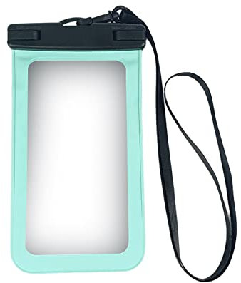 Kobeleen 10 m (32 Fuß) Tauchtasche mit Trageband, Handy-Gehäuseabdeckung, Unterwasserfoto, Videofotografie, transparente Handytasche