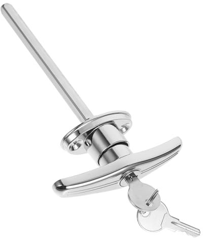 UKCOCO Poignée De Porte Verrouillable Pour Intérieur Poignée De Remplacement Avec Serrure Pour Chambres Et Bureaux