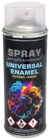 VE-INDUSTRIES Lackspray nach RAL Spraydose 400ml Buntlack für Holz, Metall (Klarlack - RAL)