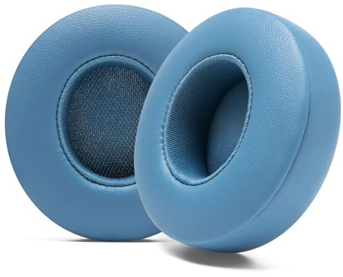 WC PadZ Solo 4 - Upgraded Replacement Earpads for Beats Solo 4 by Wicked Cushions | Enhanced Comfort & Sound Isolation | Blue Slate | Made by Wicked Cushions | Enhanced Comfort & Sound Isolation | Blue Slate