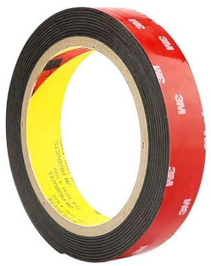 Doppelseitiges Klebeband Extra Stark (20mm * 4,5m, dicke 1.1mm), Hergestellt aus 3m VHB 5952, Hitzebeständig und wasserdicht für Auto, Zuhause und Büro