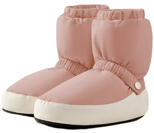 Ymxygz Botas De Ballet, Botines De Calentamiento De Ballet para Adultos, Botas De Baile, Botas De Ballet Cálidas, Zapatos De Baile, Botas De Invierno, Zapatos De Entrenamiento De Calentamiento