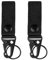 2 PCS Schwarz Taktischer Schlüsselanhänger, Gürtelclip Karabiner Karabinerhaken, Befestigung zum Aufhängen, für Motorrad Auto Camping Wandern Männer Frau Kinder