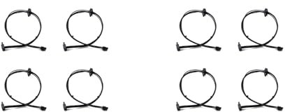 MQODLFP Lot de 8 câbles d'alimentation Mini 4 broches vers 2 SATA pour carte mère Mini 4 broches vers double SATA SSD 45 cm