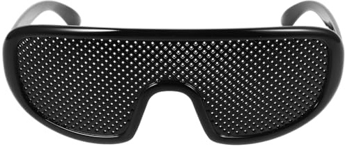 PRETYZOOM Gafas De Pinhole De Plástico Ligero Para Decoración y Lectura Diseño Portátil y Cómodo Para Adultos Uso Diario Multifuncional