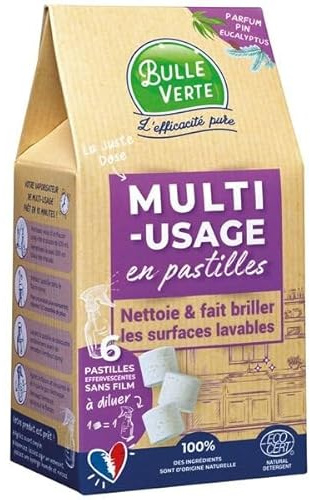 Produit nettoyant multi-usage en pastille, 6 doses