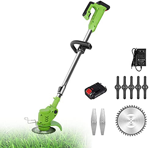 Tosaerba Portatile Tosaerba da Giardino Macchina per Tagliare Facilmente l'erba Tagliaerba Elettrico, Tagliaerba a Batteria