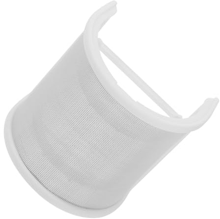 HONMEET U Shape Handheld Mic Pop Filter Metal Windscreen Cover Microphone Shield for Recording Live Broadcast Speech Recognition Anti-spit Saliva Protector