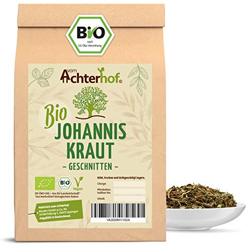 Johanniskraut Tee Bio (100g) Johanniskrauttee aus kontrolliert biologischen Anbau vom-Achterhof