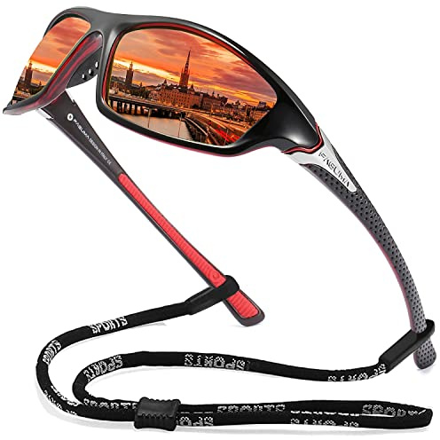 FAGUMA Lunettes de Soleil polarisées pour Homme, Cyclisme, Conduite, pêche, Protection UV