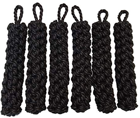 Trafalgar Marine Boat fenders, pack of six traditional rope side fenders for canal narrow boat