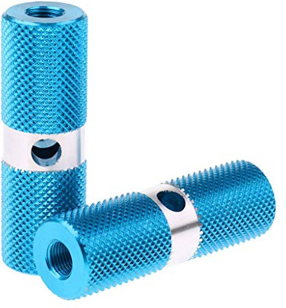 aoory 2 Stück BMX Pegs Für 10Mm Achse Gewinde Fahrräder 70Mm Länge BMX Pegs