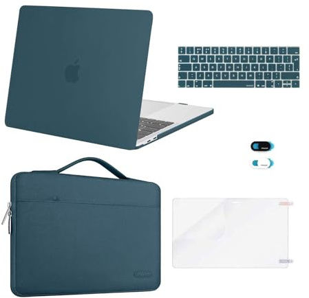 MOSISO Kompatibel mit MacBook Pro 13 Zoll Hülle M2 M1 2026 2025 2024-2016