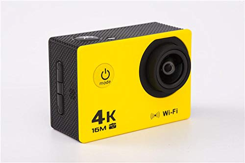 Action Camera Anti-Shake Support 4Kwifi Underwater Camera, Waterproof, Anti-Shake, Outdoor Extreme Sports Dv-Yellow