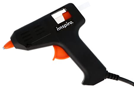 INNSPIRO Pistola Silicona Pequeña con 2 recargas Incluidas. 10w (60w)