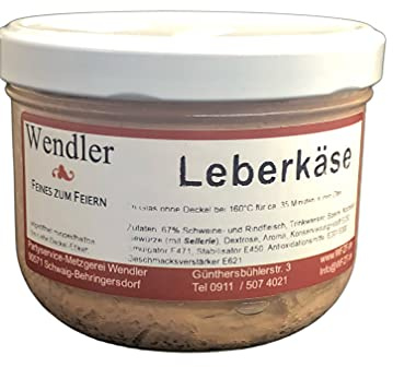 Leberkäse im Glas hausgemacht (180gr)