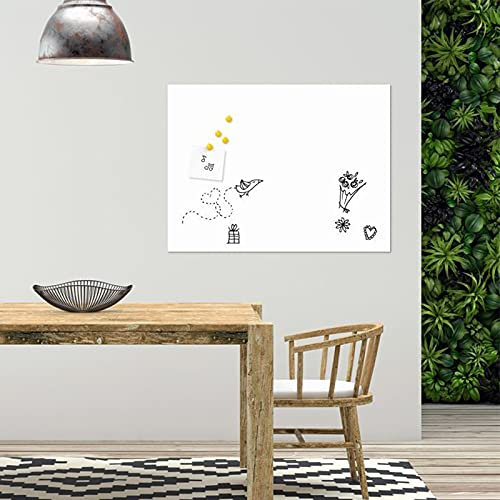 Whiteboard Flexible Magnetisch 90x300 cm | Selbstklebendes Whiteboard | Magnetische Whiteboard-Folie | Sam Creative Whiteboard-Folie