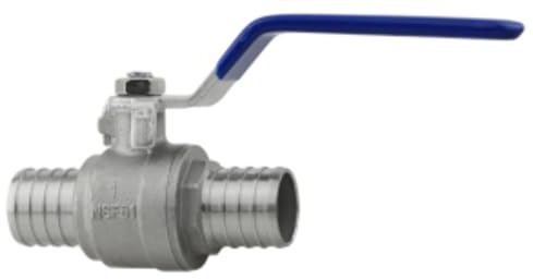 BOSHART Stainless Steel Pex Ball Valves 1 inch