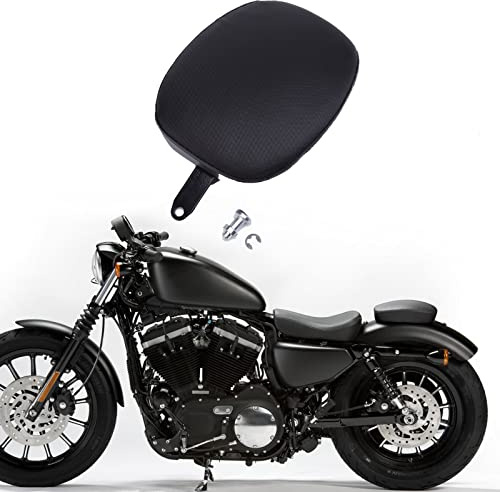Motorrad-Sitzpolster für Rücksitz, kompatibel mit Sportster 48 Achtundvierzig XL 1200X 2010-2015 XL883 XL1200