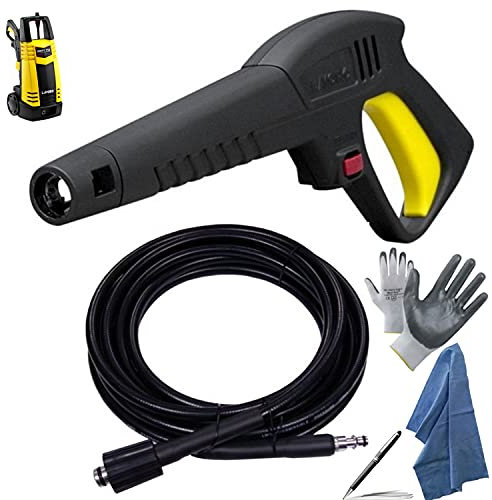 parpyon® Kit S09T Ricambi per Idropulitrice Lavor wash Pistola idropulitrice Lavor + Tubo 8 mt con attacco rapido + OMAGGI accessori ricambi lavorwash (KITS09-T8)