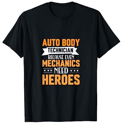 Karosserietechniker Mechaniker Maler Automotive Grafik T-Shirt