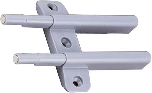 BULINO Chiusura Magnetica, Chiusura Magnetica Touch 3 Pezzi Chiusura Magnetica for cassetto dell'Armadio Push to Open Pressione Magnetica Rilascio Touch Grigio