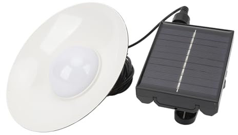 FILFEEL LED-Solarschirmleuchte, Fernbedienung, 12–16 Stunden Leuchtdauer, 4 Helligkeitsstufen, USB-Aufladung