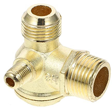 Hemobllo Druckfeste Rückschlagventile Mit Außengewinde Luftkompressor-rückschlagventile Zum Austauschen Röhrenanschluss-werkzeug Für Luftkompressorkomponenten