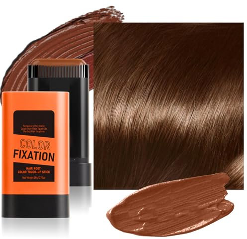 Haarfärbekamm, Root Cover Up Stick, Instant Hair Color Stick mit integriertem Kamm, Graue Haare Abdecken, Haarabdeckstift, Temporärer Wurzelfärbe-Haarfärbepinsel