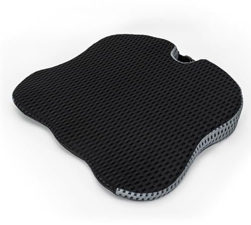 QWTYAFDD Asiento Elevador de Coche para Adultos, para Benz C-Klasse(W204) C200 Coupe 2007-2015 cojín Asiento conducción cómodo Espuma viscoelástica Altura