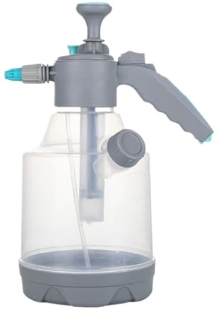 Pulverizador de bombeo – Boquilla de presión ajustable, bomba de guantera | Multi Purpose Garden Mister for Plants Limpieza de césped, herramienta de pulverización manual de ajuste líquido con mango