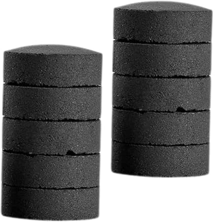 UPKOCH 10pcs Charcoal Tablets Black Wood Fire Starting Charcoals