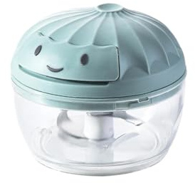 Compatible avec hachoir à ail manuel, presse, coupe-légumes, hachoirs viande, gadgets de cuisine, main, presse-purée(Blue 160ml)