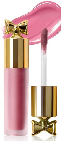 Long Lasting Dewy Matte Blushes, Cute Powder Blusher Expansion Color Makeup Rouge Powder Blusher Cream 5ml (#02)