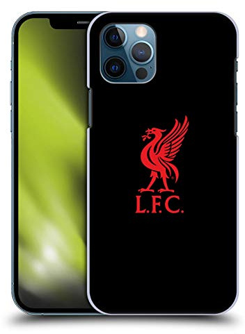 Head Case Designs Offizielle Liverpool Football Club Logo Rot Und Schwarz Liver Bird Harte Rueckseiten Handyhülle Hülle Huelle kompatibel mit Apple iPhone 12 / iPhone 12 Pro