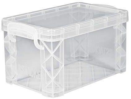 4 Set Super Stacker 3 x 5 Index Card Box 40307, Clear Advantus Corp.- Office
