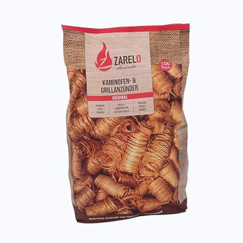 Kaminanzünder Holzwolle Feueranzünder Kamin. 1 kg Wachs Ofenanzünder ökologische Holzanzünder Anzünder. Für Kaminofen, Ofen Anzündhilfe, Kachelofen, Grill Zubehör aus Holz