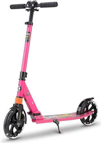 Mobilitätsroller, Erwachsenen-Roller, Roller, Jugend-Erwachsenen-Roller mit Bremsgurt-Stoßdämpfer, EIN-Knopf-Falt-Pendler-Roller, Last 120 kg (Nicht elektrisch) (Color :