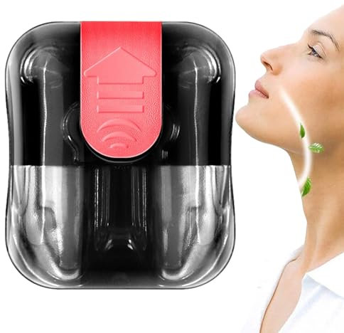 Anulely Boîte à herbes nasales, inhalateur portable en 2 parties - Parfum stimulant, inhalateur nasal à vapeur d'énergie mains libres pour une sensation de refroidissement et augmente l'énergie