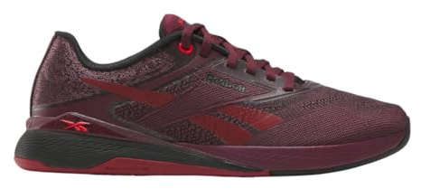Reebok Dam Nano X5 sneakers, svart körsbär/svart/retro röd, 42 EU, Svart körsbär svart retro röd, 42 EU