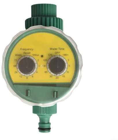 Hasaller Timer dell'acqua per tubo di irrigazione Timer automatico Programmabile Sistema di irrigazione da giardino Controller Tubo Rubinetto Irrigatore Timer manuale multifunzione impermeabile Timer