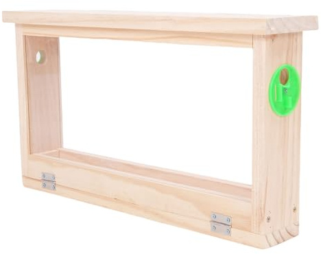 Pyhodi Boîte des Ruches D'abeilles, Abeilles Boîtes à Miel Cadres D'abeilles D'abeilles en Train de Provisions D'apicaces avec des évents Approvisionnellement des évents pour Les