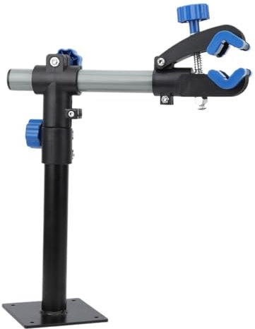 QIUSHIBO Fahrrad MontagestäNder Fahrrad-Reparaturständer, 41 x 36 cm, Wandhalterung, höhenverstellbare Klemme, Wartungsmontageständer, Fahrrad-Wandhalterung Fahrrad ReparaturstäNder