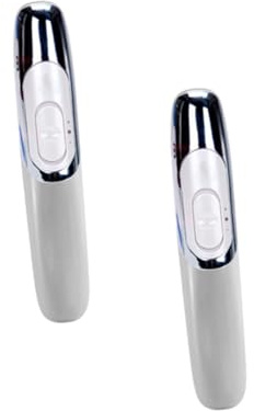 Haarmassagebürste Kopfhaut Tiefenmassagegerät Kammvibration Weiß | Mehrfrequenz Vibration, Kunststoff und Metall, Elektrische Bürste für Kopfmassage