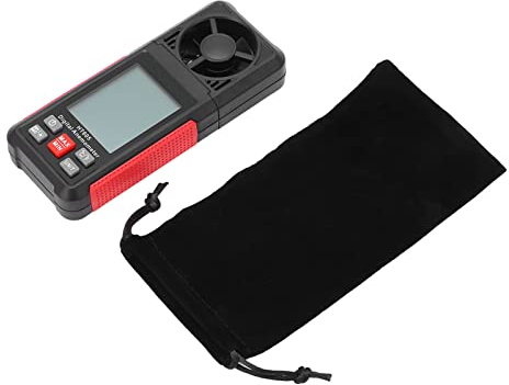 Anemometro per tende sole digitale con display LCD, misuratore velocità 0.70~30 m/s - Alta precisione, calibrazione automatica, ideale per agricoltura e industria